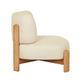 Dawn Occasional Dining Chair - Fawn - Natural Teak