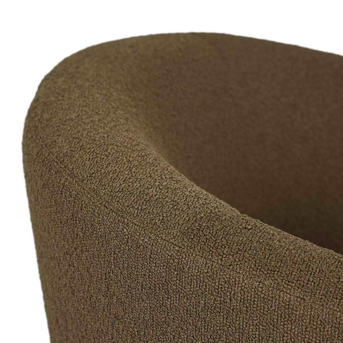 Flo Occasional Chair - Deep Olive - Natural Ash