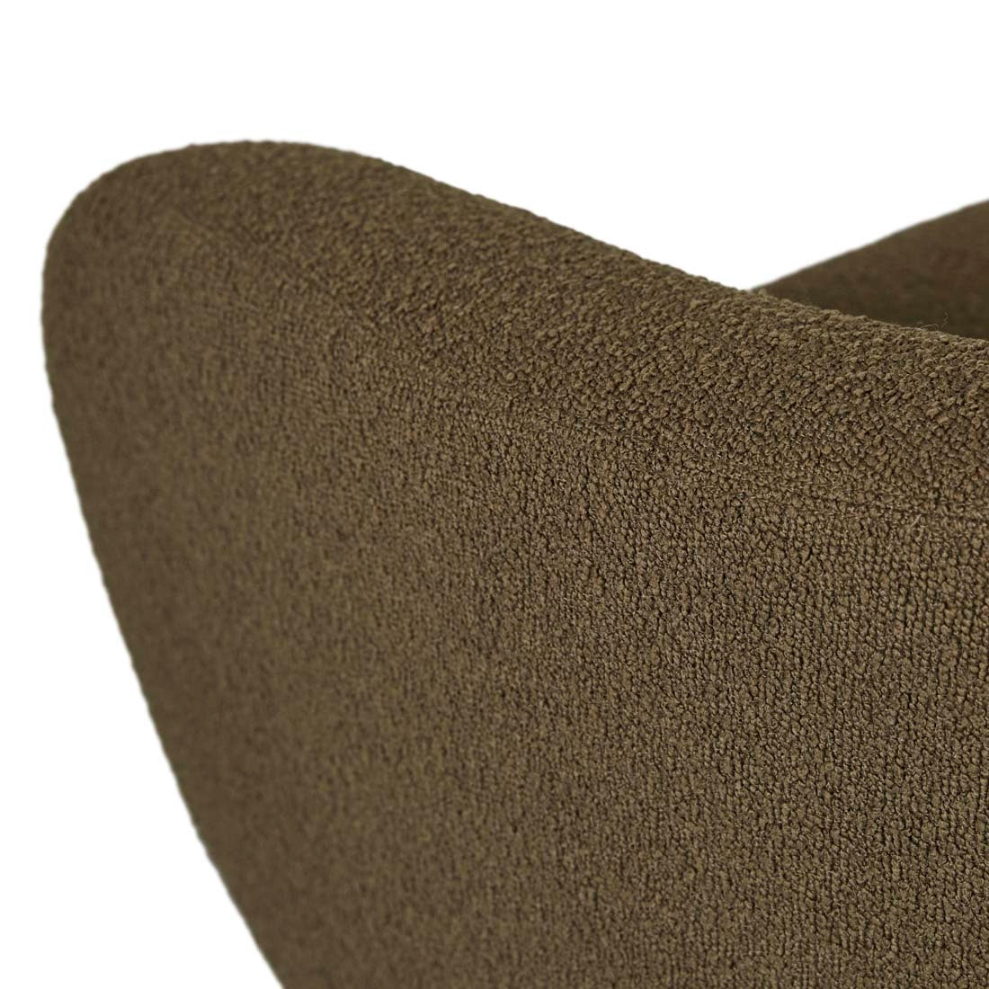 Flo Occasional Chair - Deep Olive - Natural Ash