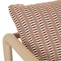 Frankie Outdoor Tube Occasional Chair - Dessert Rhythm - Clay