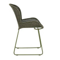 Granada Butterfly Closed Weave Dining Chair - Moss