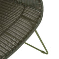 Granada Butterfly Closed Weave Dining Chair - Moss