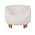 Hana Occasional Chair - Oat Boucle - Natural Ash