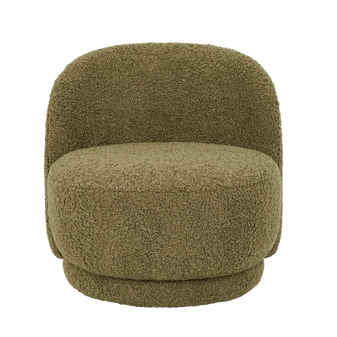 Ina Occasional Chair - Moss Sherpa