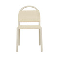 Jules Woven Outdoor Dining Chair - Shell - Linen Metal