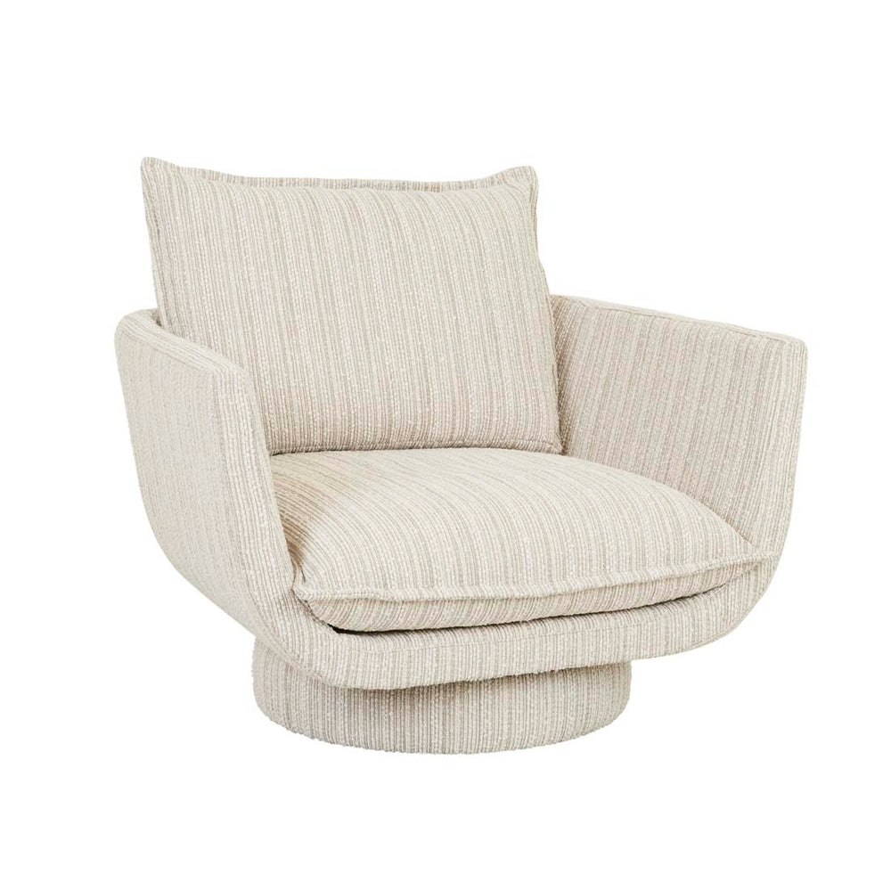 Kennedy Loft Occasional Chair - Stone Slub