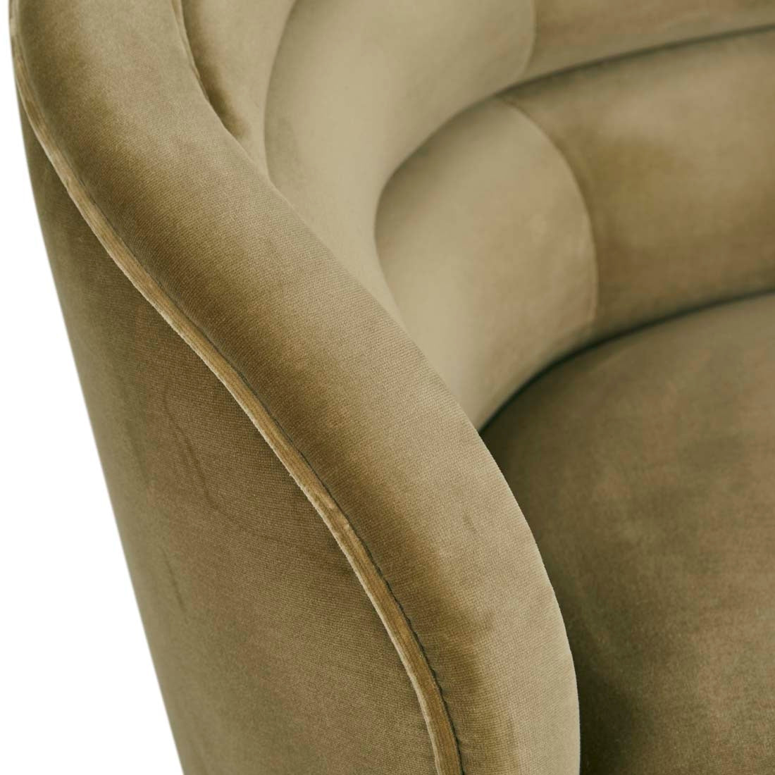 Kennedy Luca Occasional Chair - Soft Moss Velvet