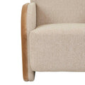 Livia Occasional Chair - Dijon Velvet - Biscotti