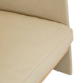 Natadora Miles Occasional Chair - Limestone Leather