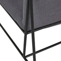 Penn Dining Chair - Iron Ore - Black Metal