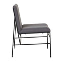 Penn Dining Chair - Iron Ore - Black Metal