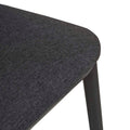 Portsea Cruise Dining Chair - Dark Grey - Charcoal Aluminium