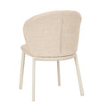 Portsea Cruise Dining Chair - Natural - Ivory White