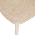 Portsea Cruise Dining Chair - Natural - Ivory White