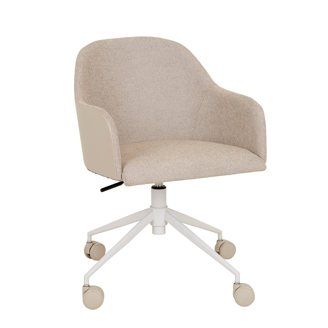 Riley Office Chair - Feather Speckle - Sandstone PU