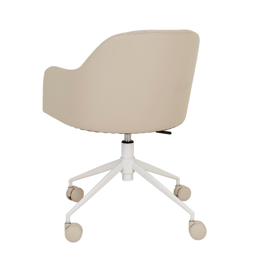 Riley Office Chair - Feather Speckle - Sandstone PU