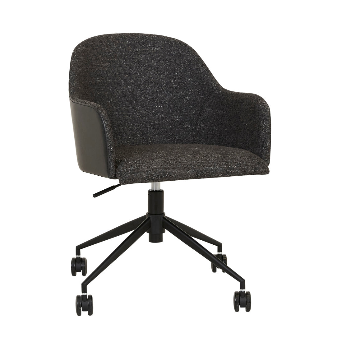 Riley Office Chair - LEAD SPECK - Black