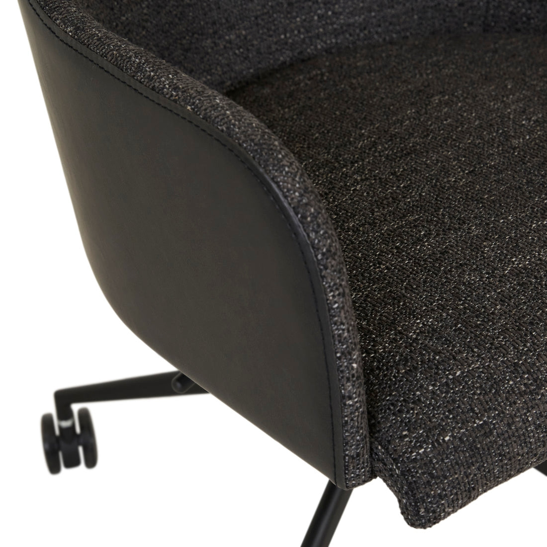 Riley Office Chair - LEAD SPECK - Black