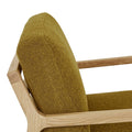 Sketch Nysse Occasional Chair - Ocre - Light Oak