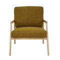 Sketch Nysse Occasional Chair - Ocre - Light Oak