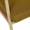 Sketch Nysse Occasional Chair - Ocre - Light Oak