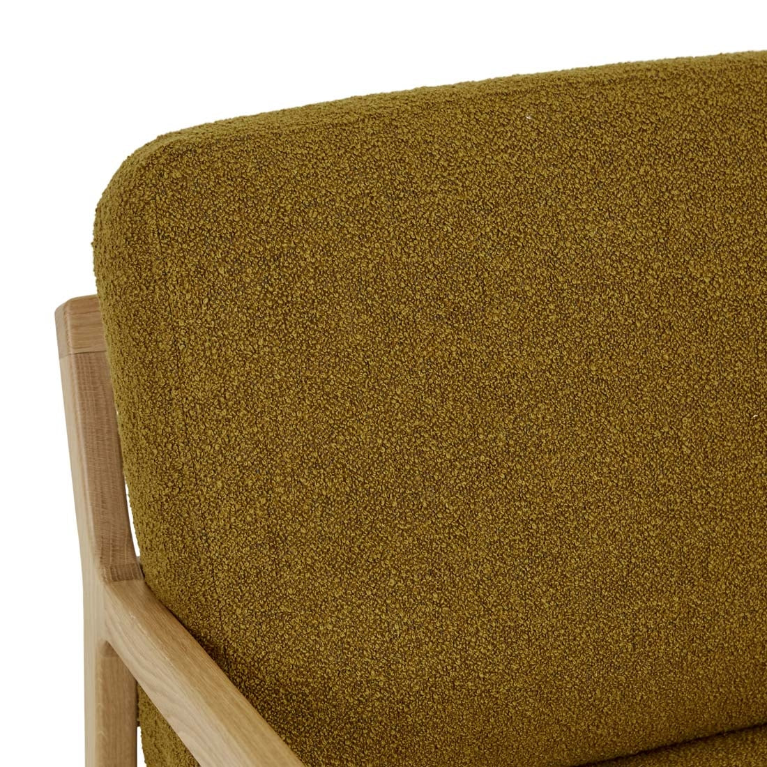 Sketch Nysse Occasional Chair - Ocre - Light Oak