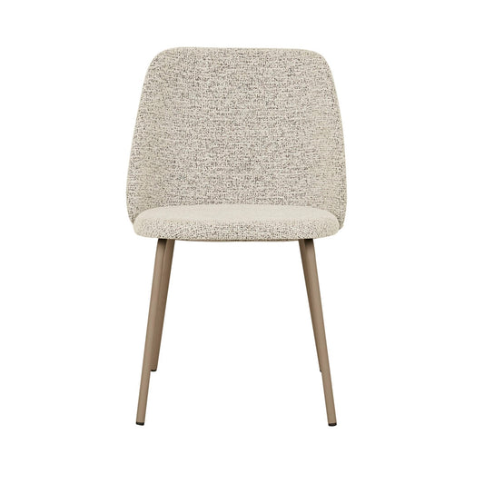 Sophia Dining Chair - Ore Speckle - Matt Latte