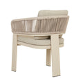 Valencia Rope Dining Armchair - Natural - Sand