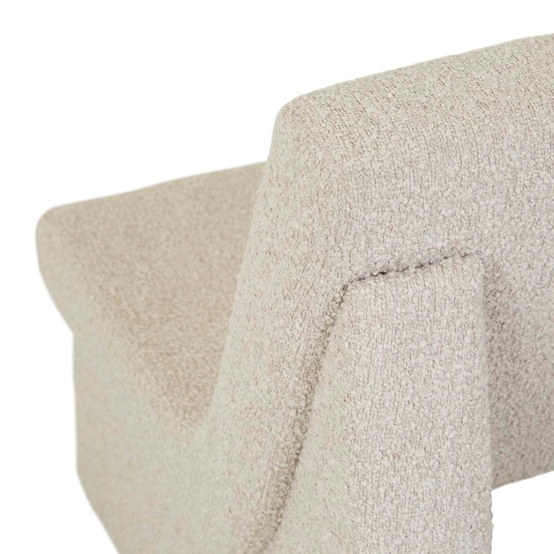 Vela Occasional Chair - Oat Sherpa