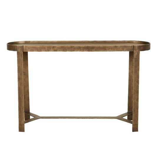 Amelie Halo Console - Antique Brass