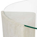 Atlas Ensemble Round Coffee Table - Natural Travertine