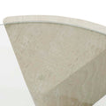 Atlas Ensemble Round Coffee Table - Natural Travertine