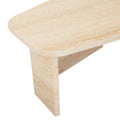 Atlas Shift Coffee Table - Natural Travertine