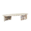 Atlas Shift Coffee Table - Natural Ocean Marble