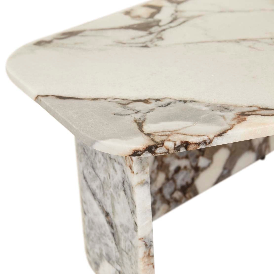 Atlas Shift Coffee Table - Natural Ocean Marble