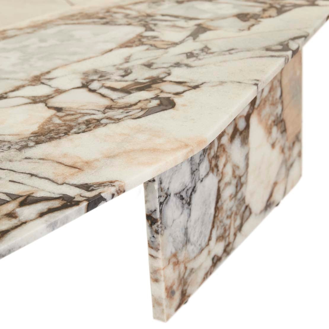 Atlas Shift Coffee Table - Natural Ocean Marble