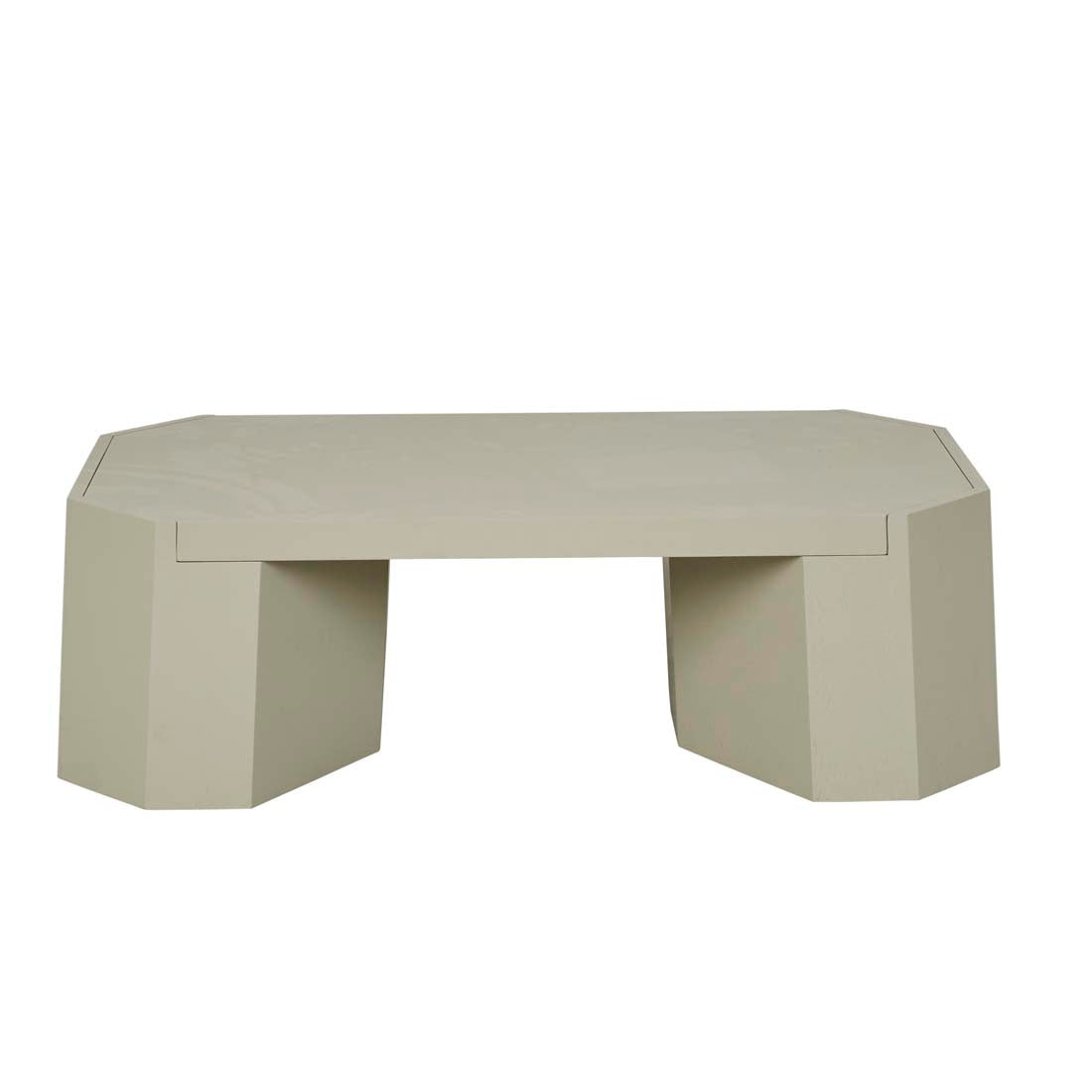 Boulder Coffee Table - Putty