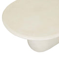 Petra Curve Coffee Table - Ivory