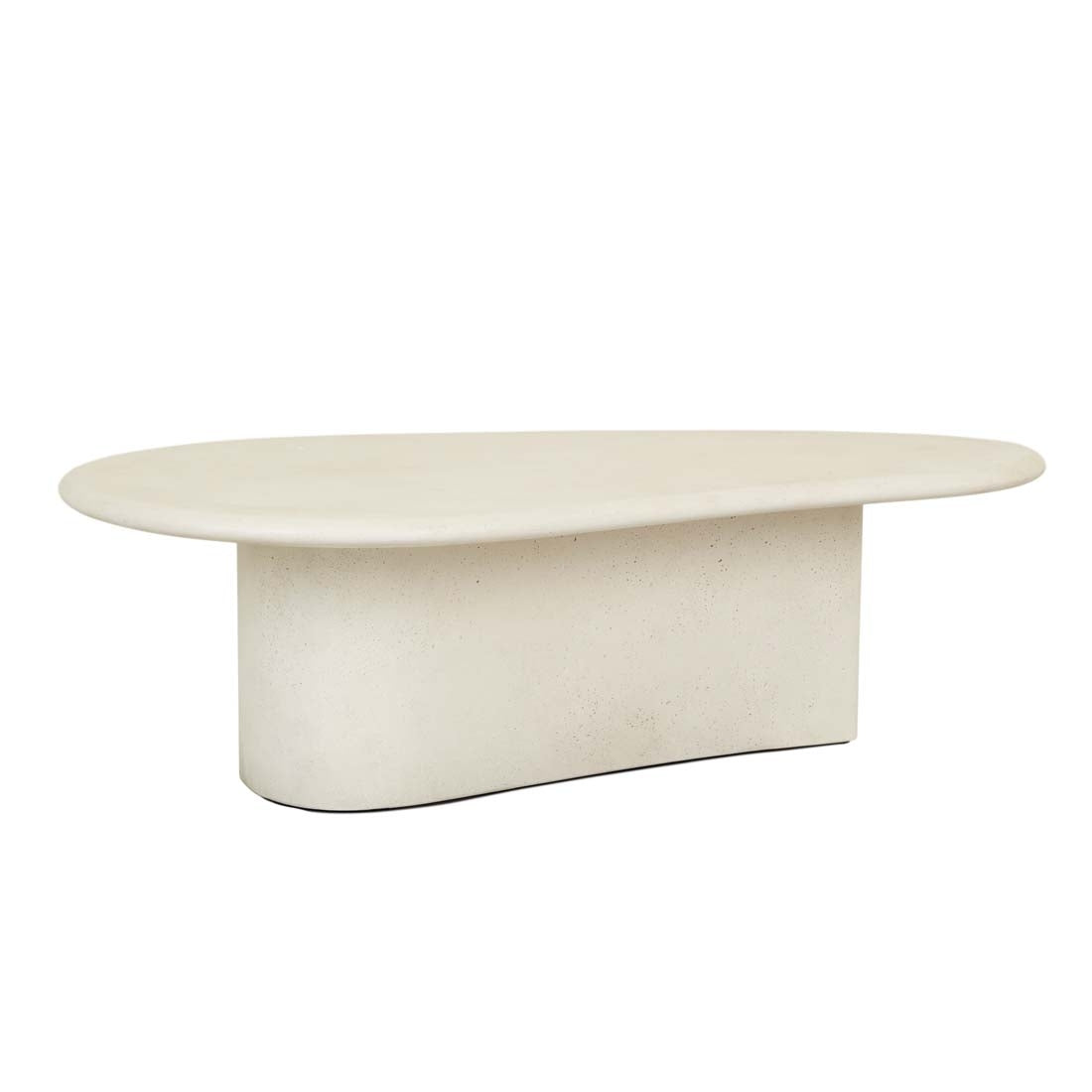 Petra Curve Coffee Table - Ivory