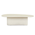 Petra Curve Coffee Table - Ivory