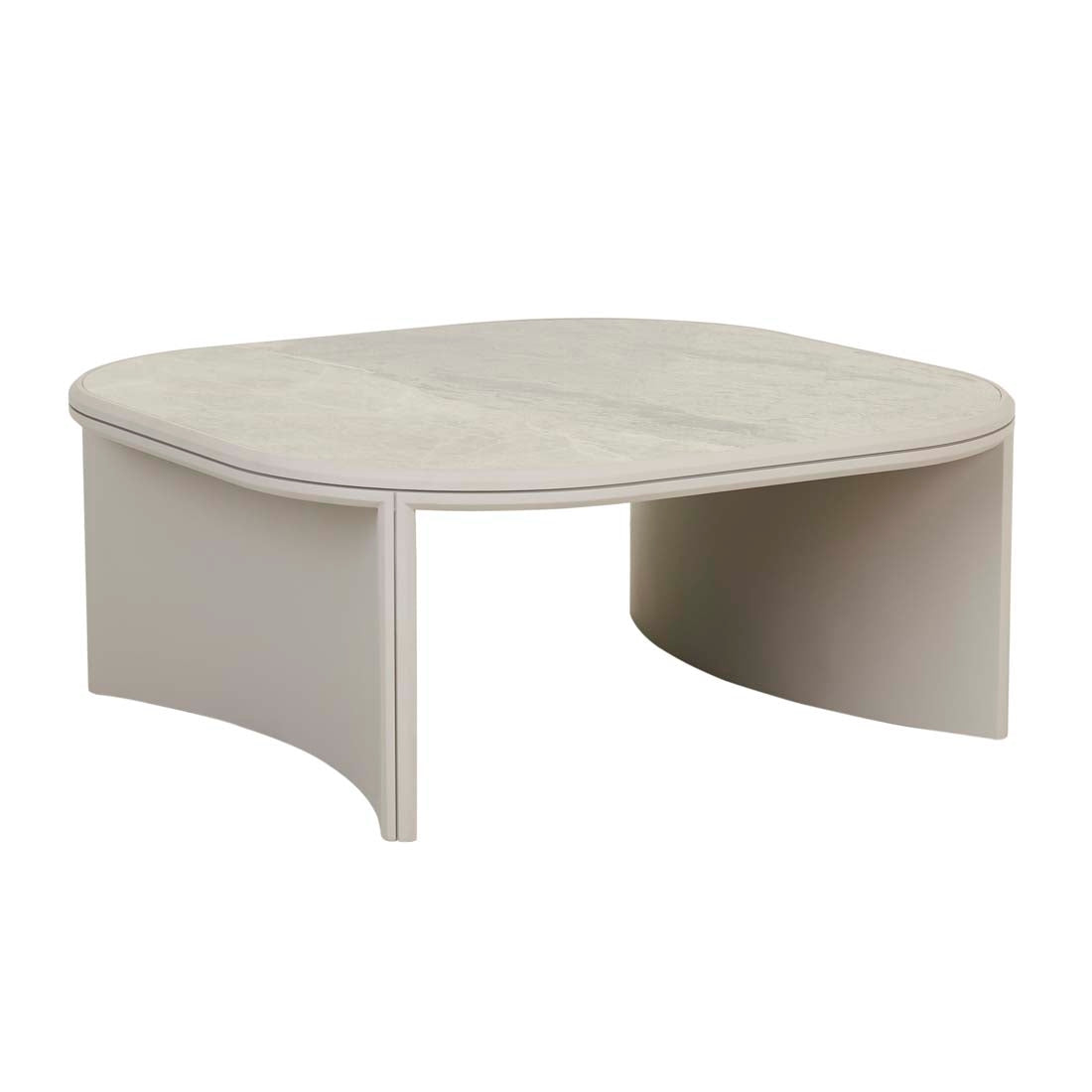 Tucci Coffee Table - Moon Grey - Matt Husk