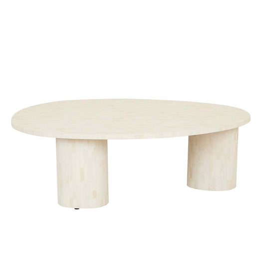 Zafina Ovo Coffee Table - Natural