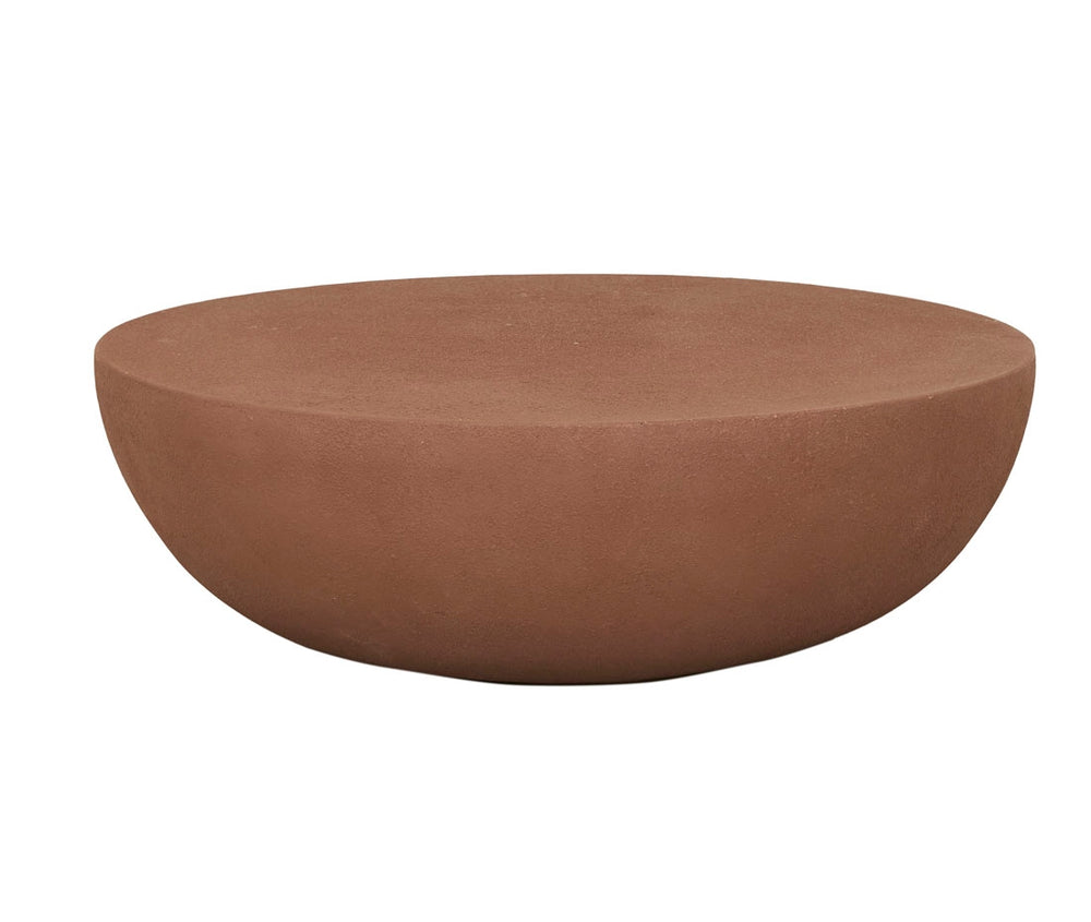 Granada Drum Coffee Table - Brique