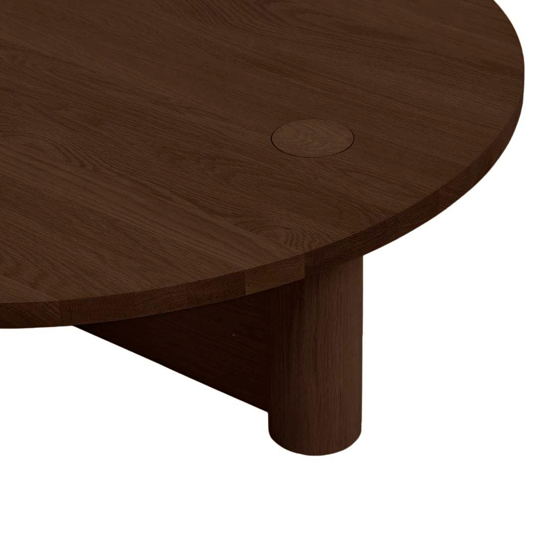 Natadora Pivot Coffee Table - Smoked Oak