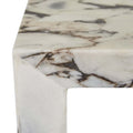 Elle Monument Coffee Table - Matt Ocean Marble