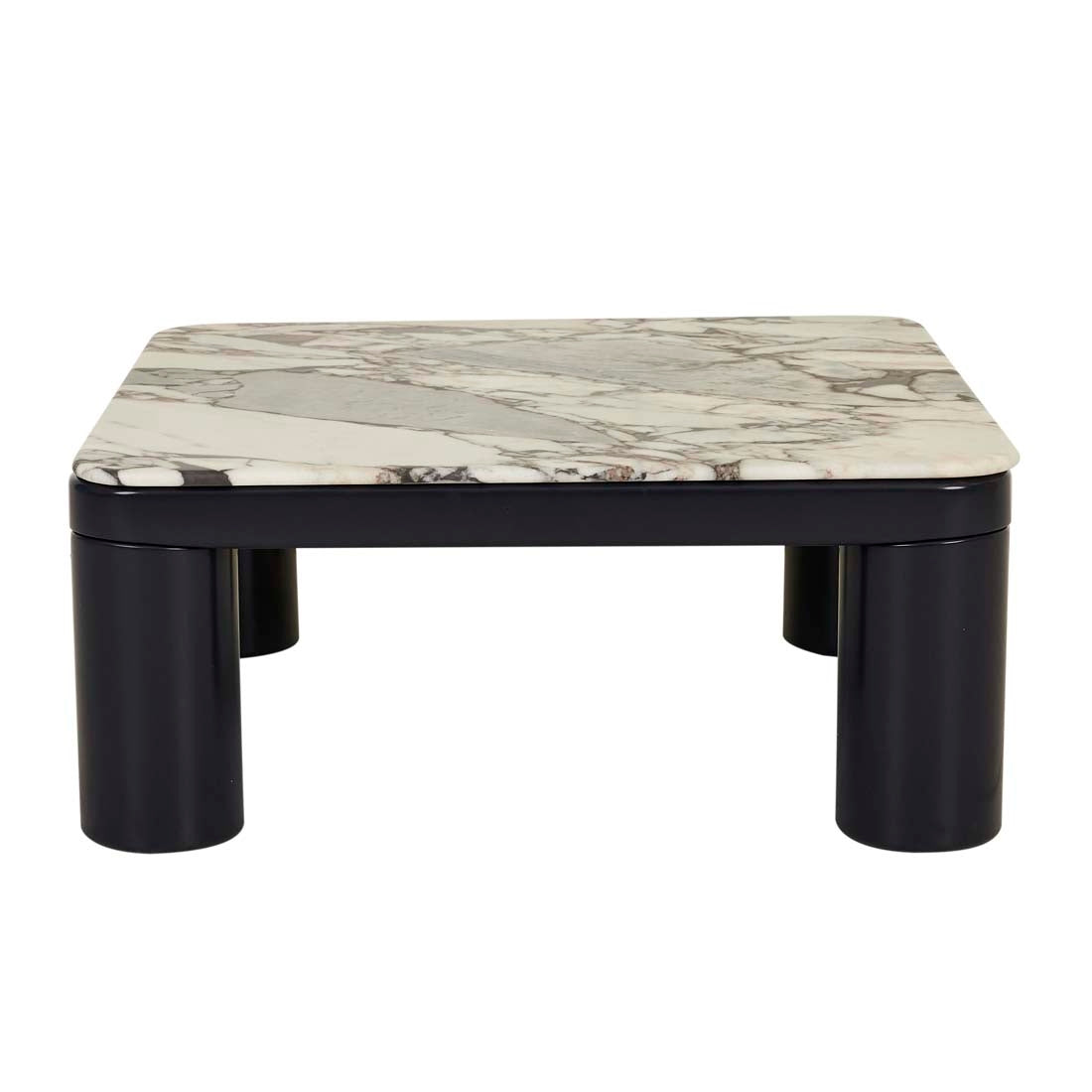 Frankie Marble Coffee Table - Matt Ocean Marble - Gloss Navy