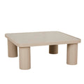 Frankie Outdoor Ceramic Coffee Table - Light Grey - Clay