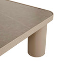 Frankie Outdoor Ceramic Coffee Table - Light Grey - Clay