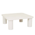 Frankie Outdoor Coffee Table - Aluminium White