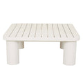 Frankie Outdoor Coffee Table - Aluminium White